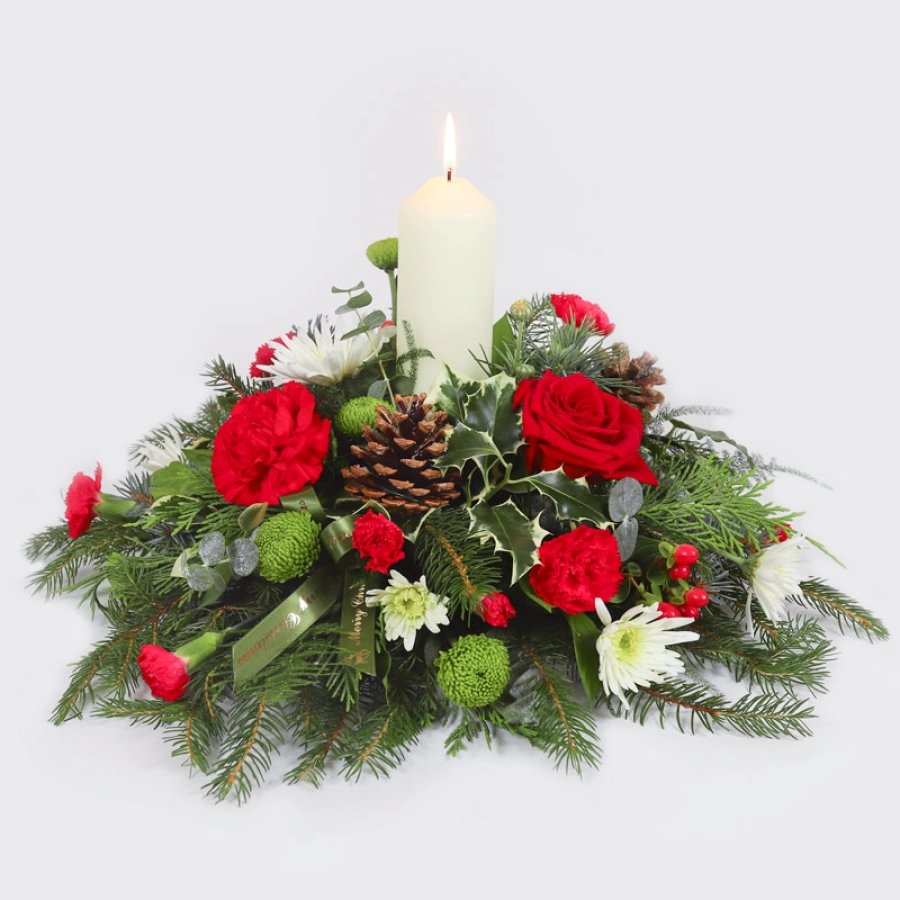 Yuletide Glow arrangement