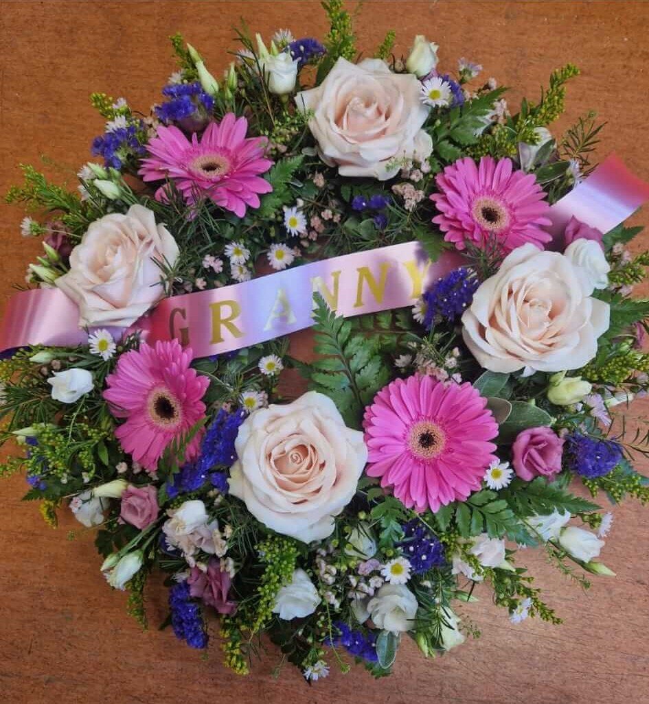 Wreath and altar decoration