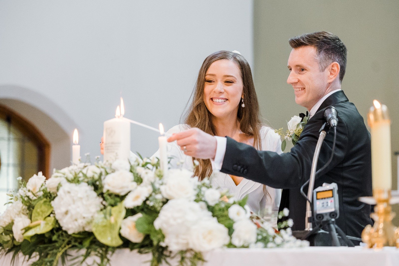 Guest table centrepiece